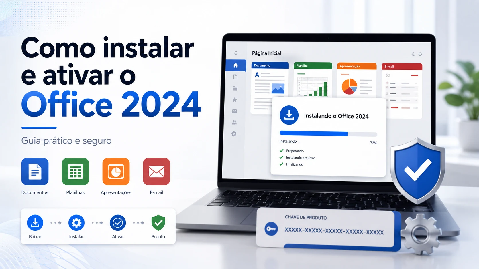 Como instalar e ativar o Office 2024